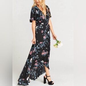Show Me Your Mumu Sophia Wrap Maxi Dress